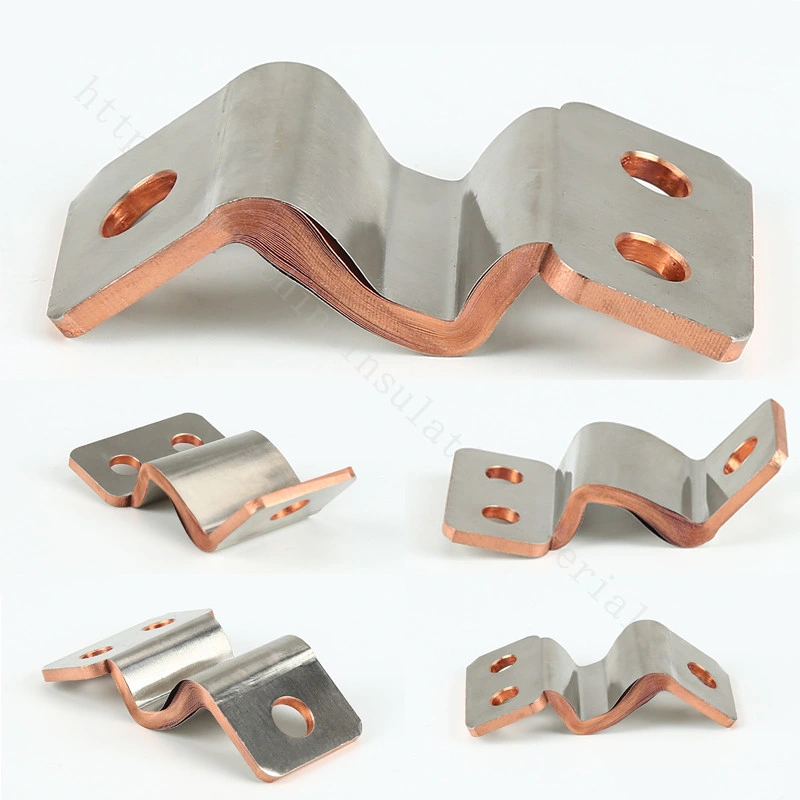 Large Current Laminated Foils Flexible Copper Busbar Laminated Connector
