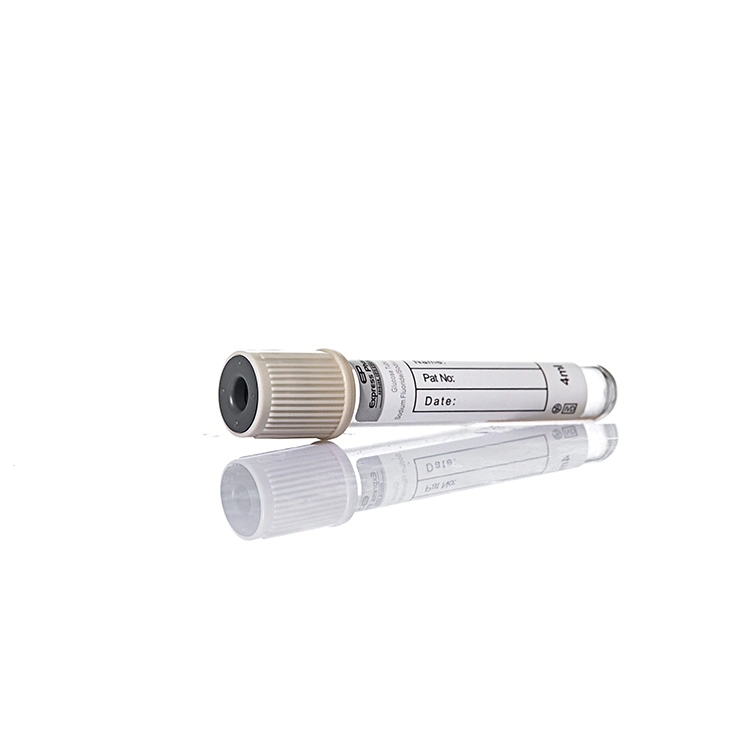 Economic and Safety Medical Gray Glucose Blood Tube for Collection