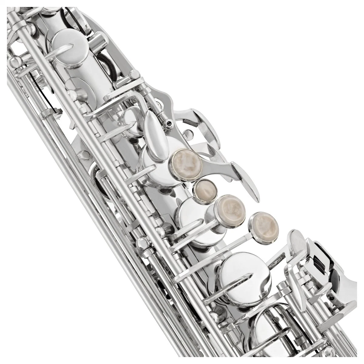 Sinomusik Nickel Plated Alto Saxophone for Professional Player