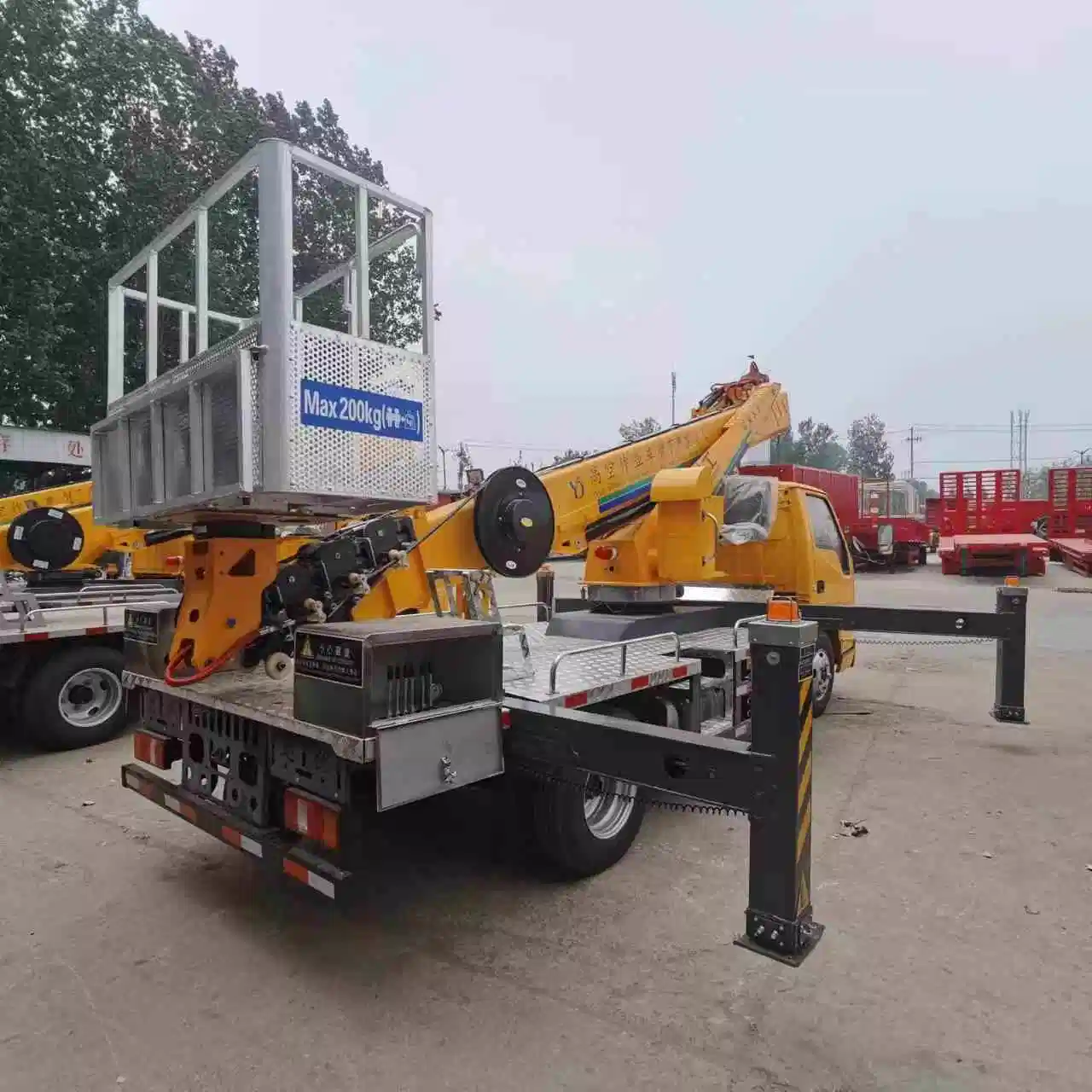 2 Axles 10 Wheels Aerial Work Platform Truck for Sale