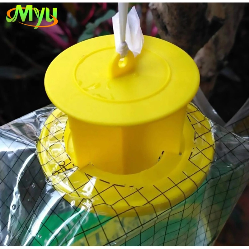 Mk Disposable Outdoor Home Garden Plastic Fruit Fly Bag Trap Flies Catcher