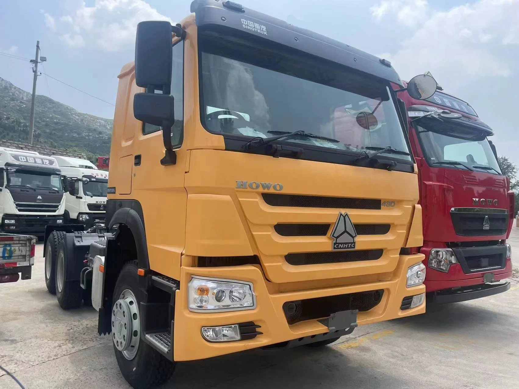 HOWO Sinotruk Sinotruck Tractor Truck 10 Wheels 4X2 6X4 371HP 420HP 430HP, Dump/Cargo/Heavy Duty Truck, New or Used Truck, Tractor with Semitrailer