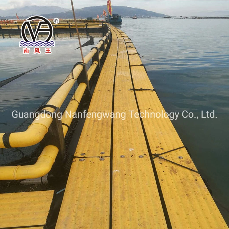 Square HDPE Leisure Net Cage for Marine Fishery Breeding