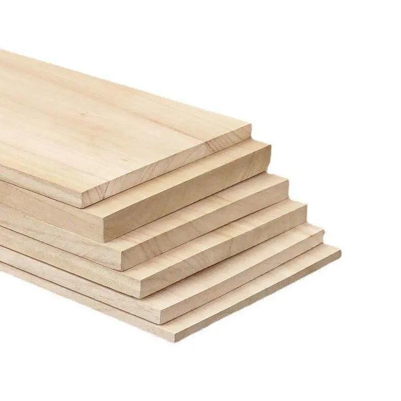 Cheap Wood Board Paulownia Solid Lumber Timber Raw Materials