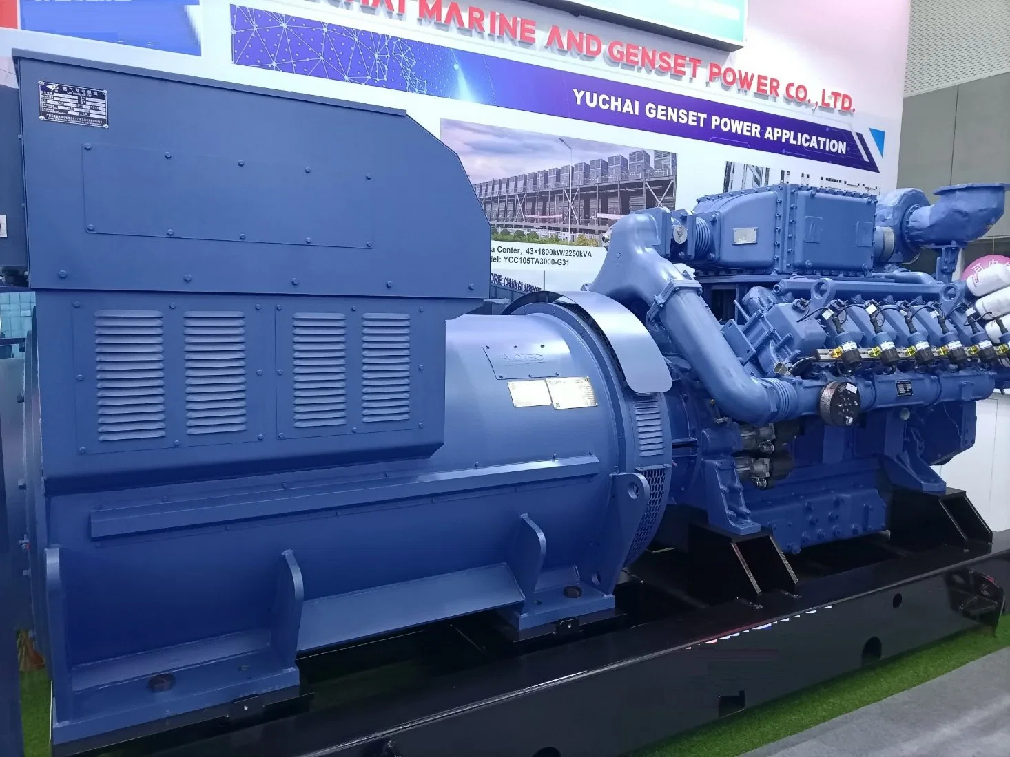 800kw Gas Generator 1000kVA Continuous Power Natural Gas Generator China CNG Genset