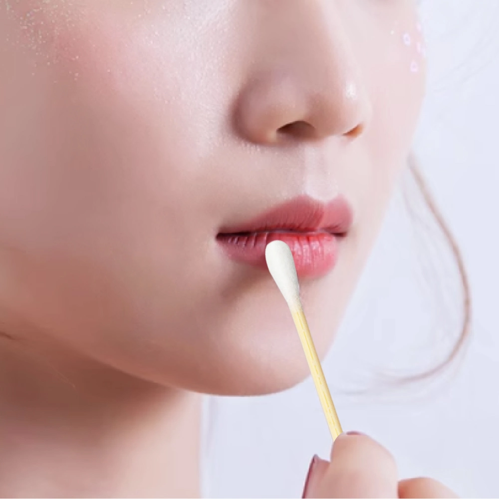 Double-Ended Cotton Swab Ear Makeup Disposable Tampon Stick