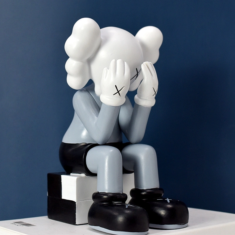 11" 28cm prototipo Kaws original Fake Companion Modelo de Arte Cartoon Decoración del hogar del carácter