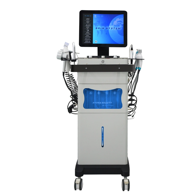CE/FDA/RoHS العناية بالأكسجين Face Roller العلاج بهيدرو الجهاز تجميل الجهاز المعدات