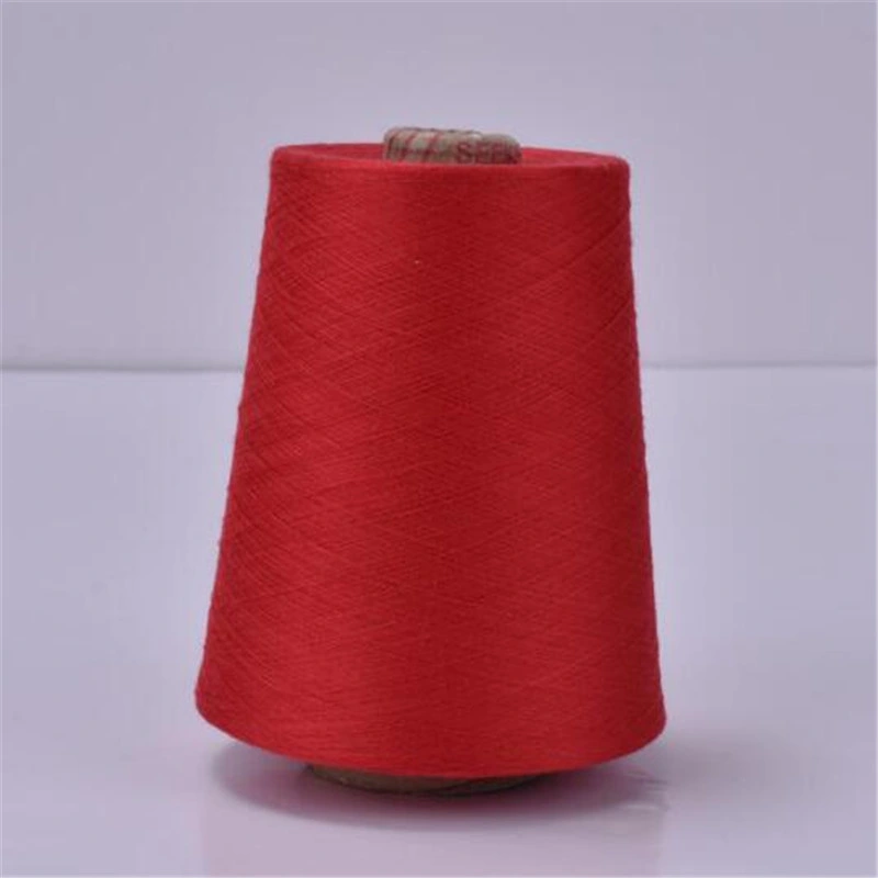 Cheap Different Count Multicolor Spun Polyester Dyed Yarn