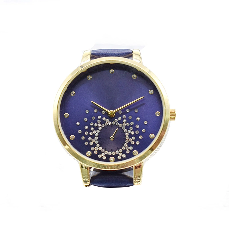 Curren Mayorista/Proveedor de moda ver marcado en azul Cristal relojes femeninos (cm0056)