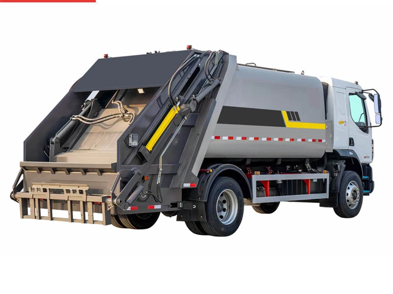 Ycs04200-60 Engine Model Compressed Garbage Truck with 1: 2.5 Compression Ratio