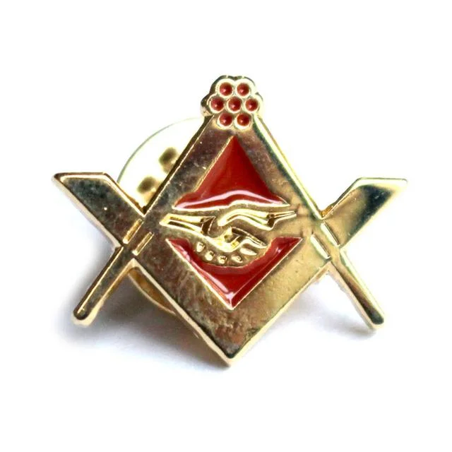 Wholesale/Supplier Custom Metal Souvenir Gift Freemason Lapel Pin Masonic Badge