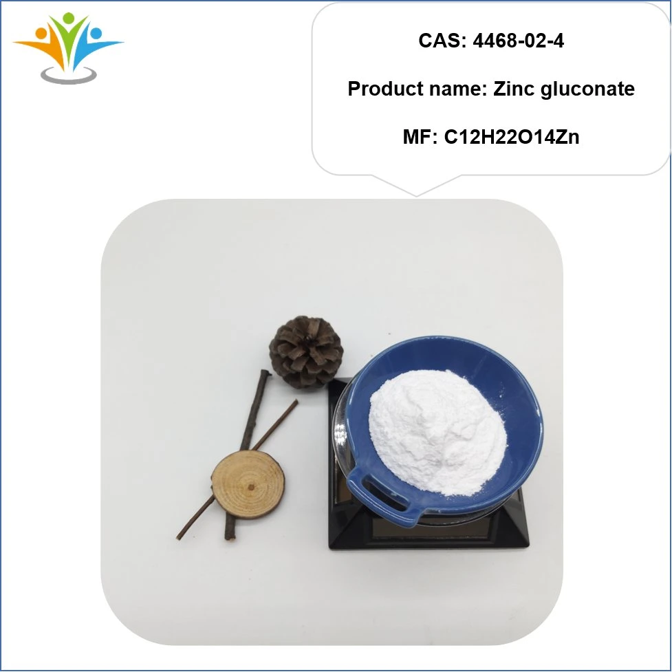 Fornecimento de fábrica CAS 4468-02-4 gluconato de zinco