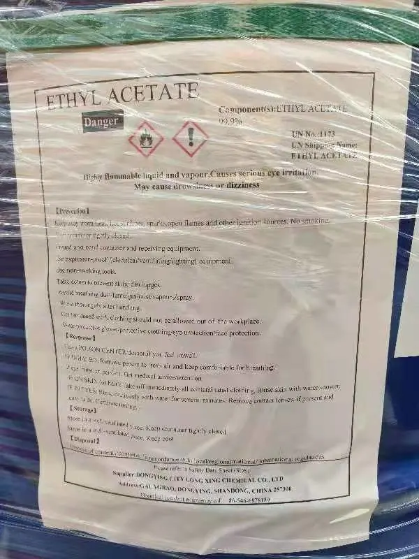 CAS 141-78-6 la pureza del 99,9% de Acetato de etilo con solventes industriales