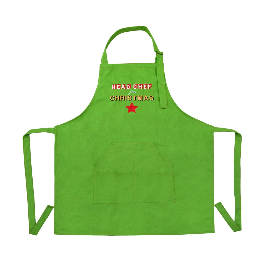 Parent-Child Apron Set Custom Printed Kitchen Apron Customized Logo Heavy Duty Baking Apron