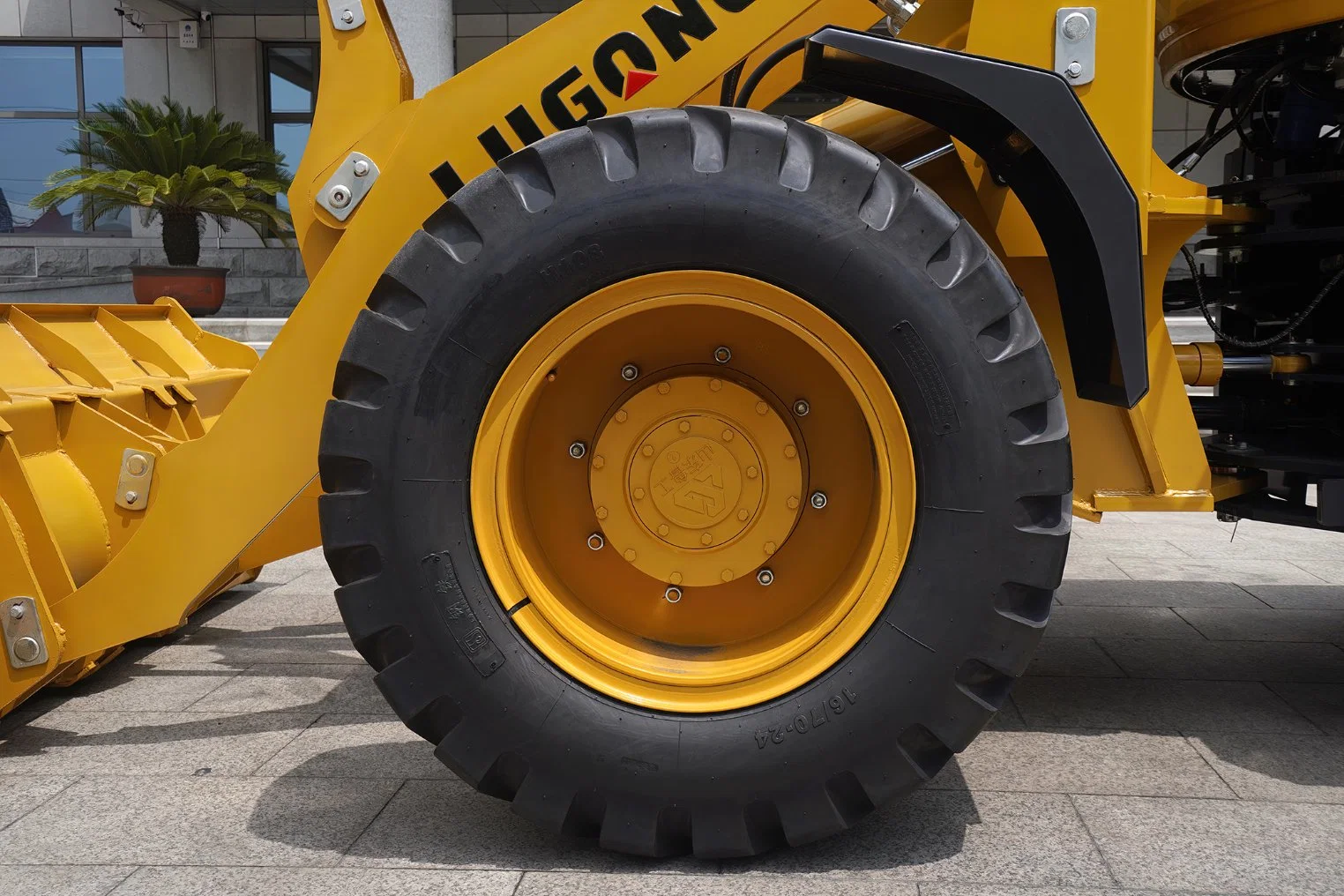 Wheel Loader 2.2tons Loder with High Power Engine Backhoe Loaders