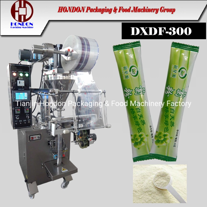 Vertical Form Fill Seal Powder Garlic Spice Milk Flour Chili Packaging Plastic Bag Packing Machine