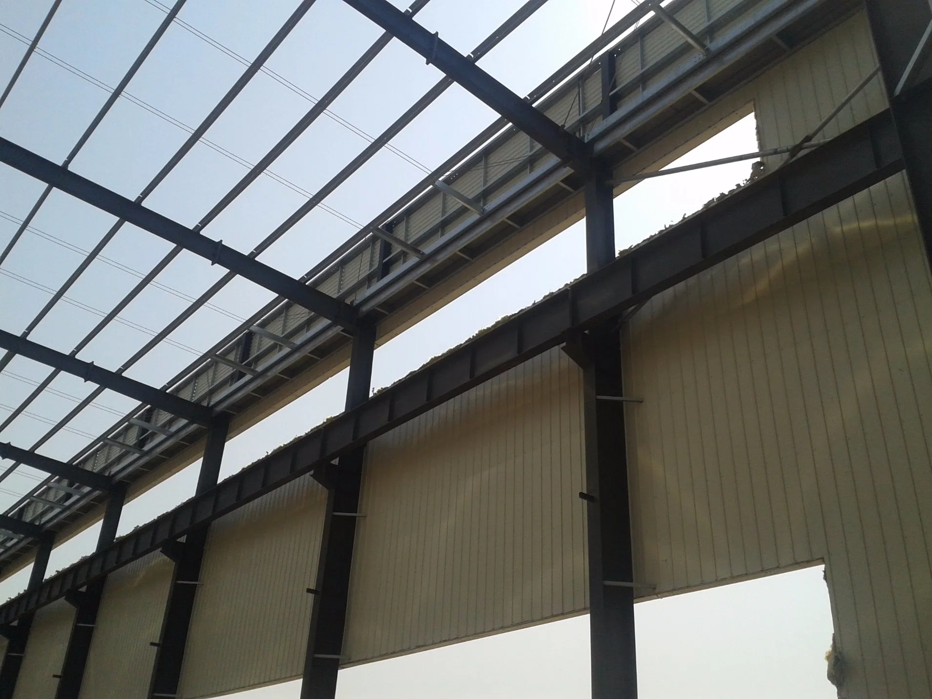 Clear Span Galvanized Steel Fabric/Fabricated Prefab/Prefabricated Warehouse Building