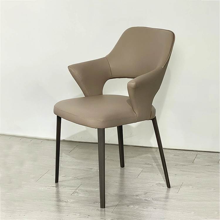 Nordic Light Luxury Dining Chair Modern Simple Dining Room Household Chair Back Soft Chair