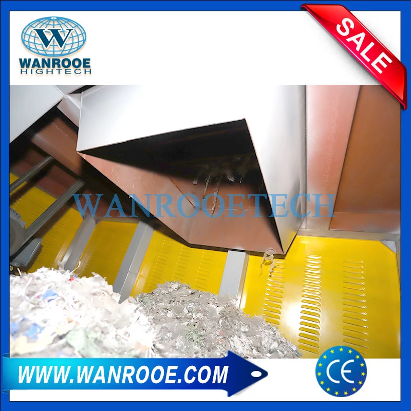 100-3000kg/H Waste Lady Napkin and Pad Shredder Baby Diaper Shredder Machine