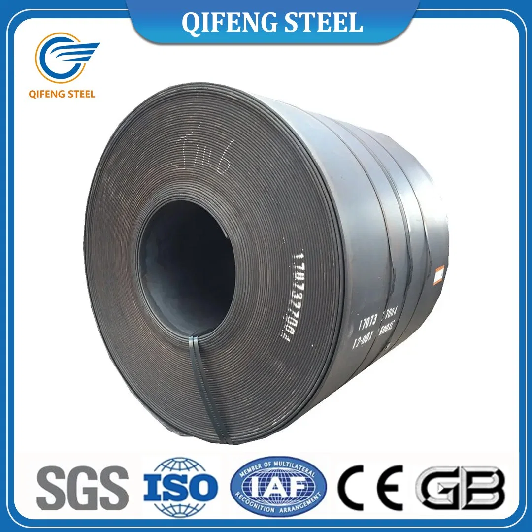 JIS DIN En Ship Car Plate Q195 Q235 Factory Sales HRC Ms Mild Hot Rolled Low Carbon Steel Coil