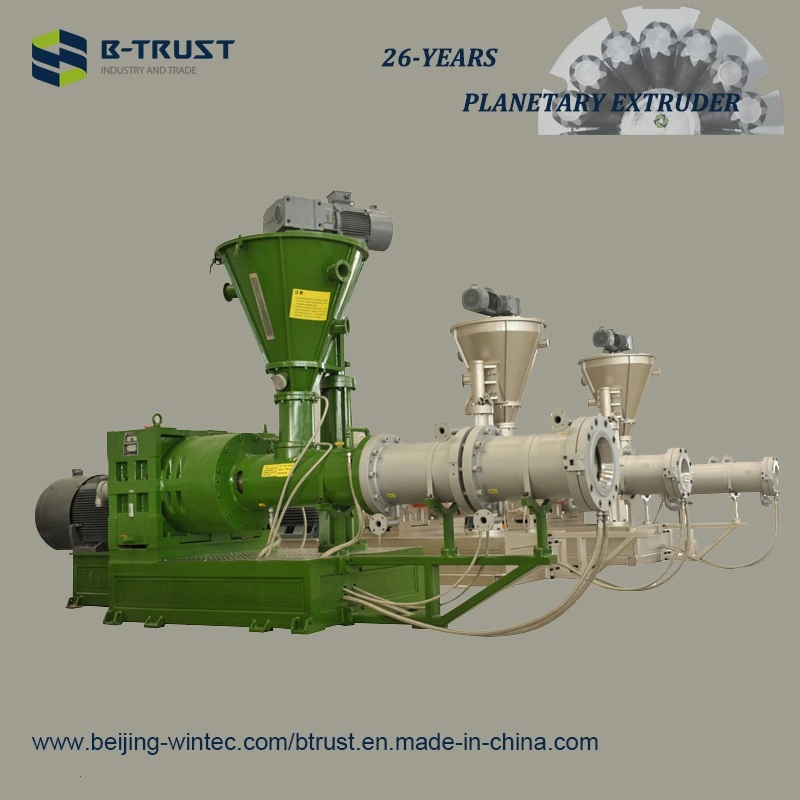 Btrust Planetary Screw PVC Film Extruder Machine with Best Price