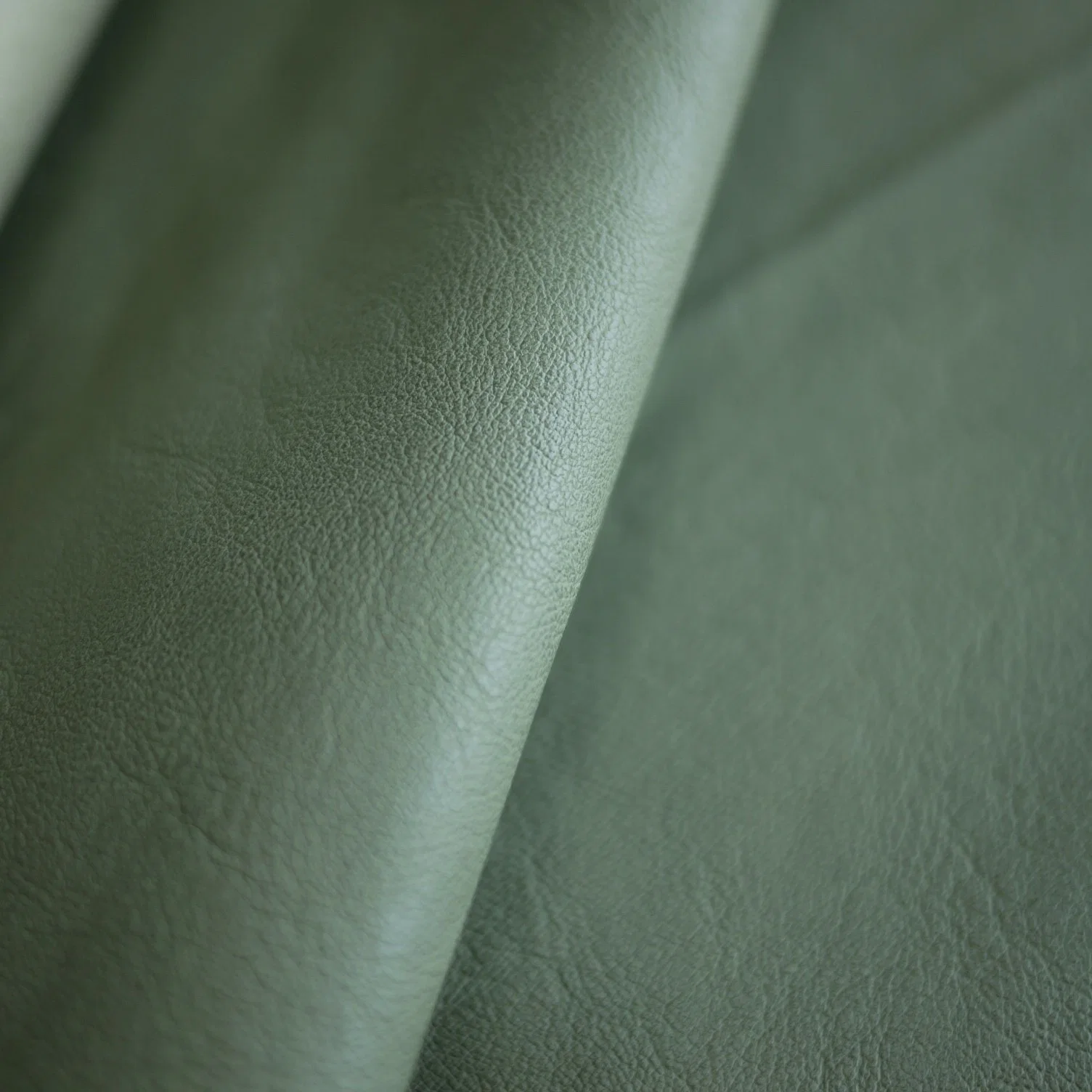 Los muebles de cuero de cuero de piel sintética de PVC Material