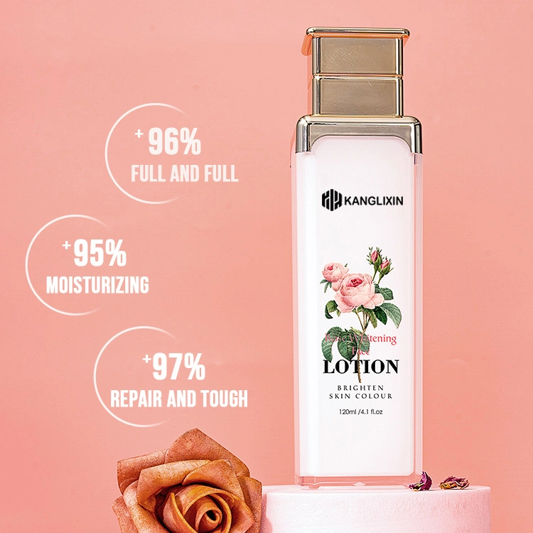 Label privé Rose eau hydratation anti vieillissement peau avivant hydratation Soin du visage anti-froissée toner pour le corps lotion pour le visage essence