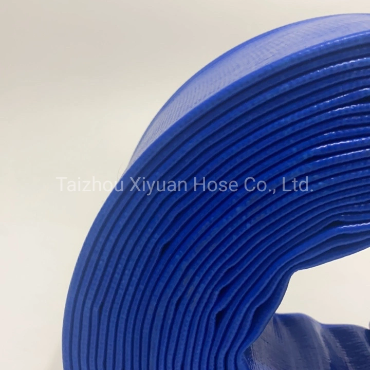 High Quality Blue 2.5inch 3bar PVC Layflat Hose