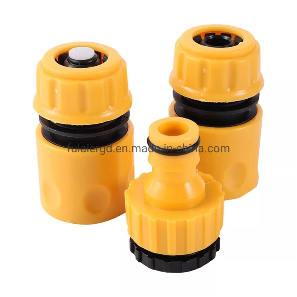 Car Wash Water Quick Coupling Kit for Irrigation 1/2 Inch Hose Stop Water Connectors Drip Irrigation Fittings