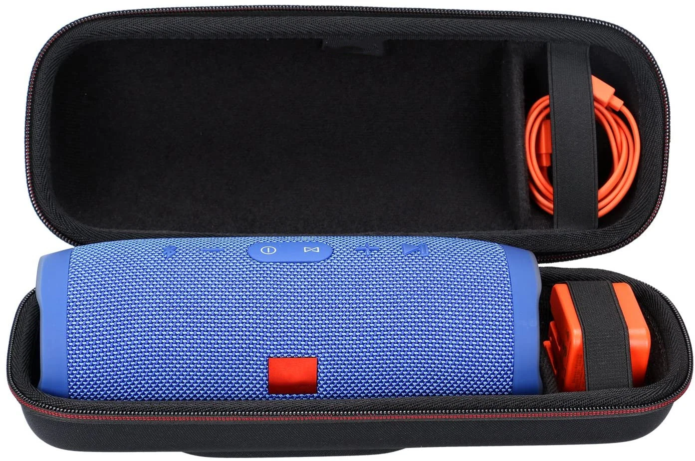 Tragbare wasserdichte Reise-Lagerung Hard EVA Case Reißverschluss für Ladung 3 Original-Lautsprecher
