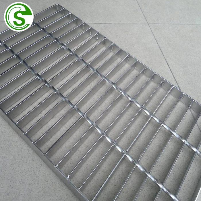 Hot Dipped Galvanized Steel Grating Platform Metal Bar Grating Drain Grating