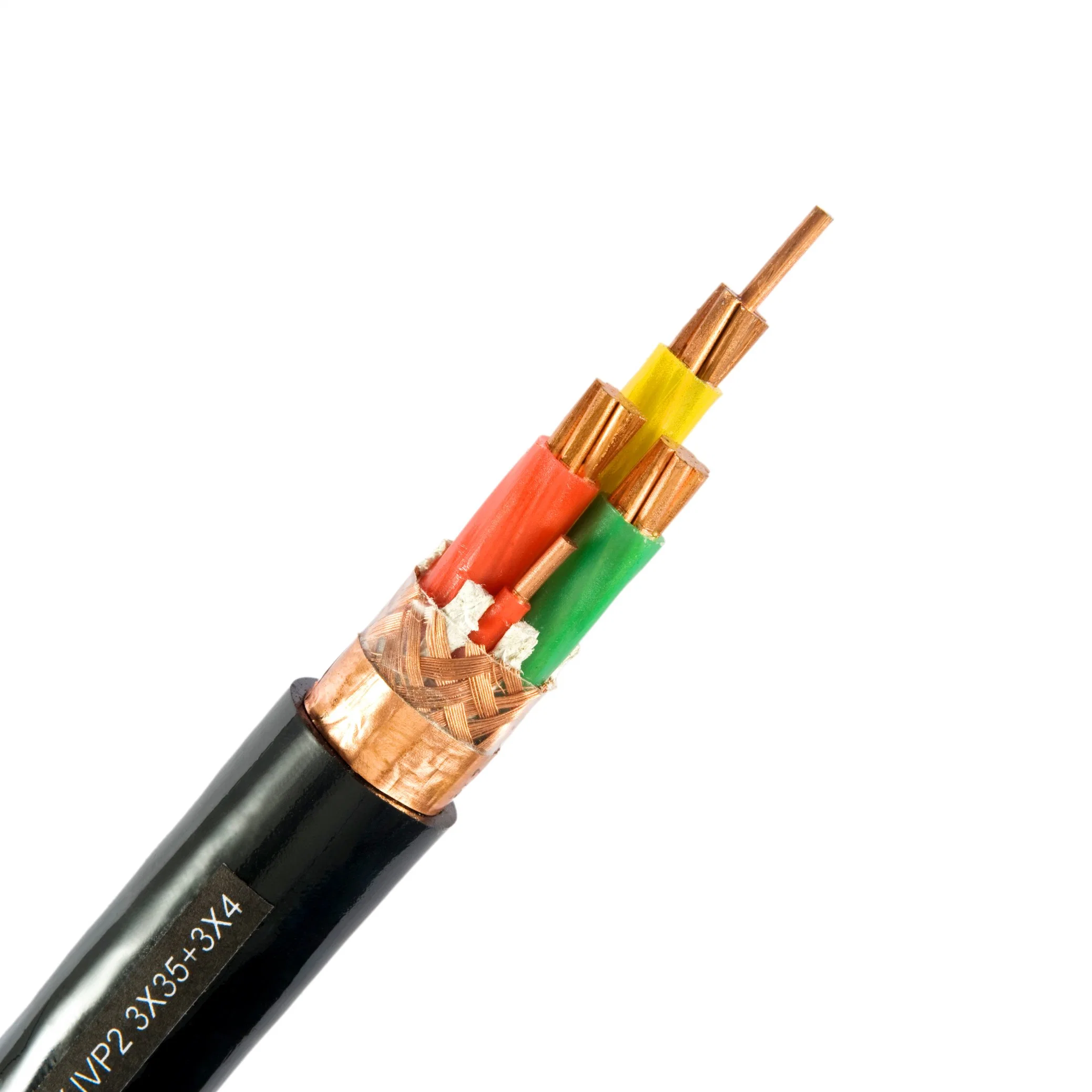 Cable de alimentación de transmisión de cobre subterráneo MV