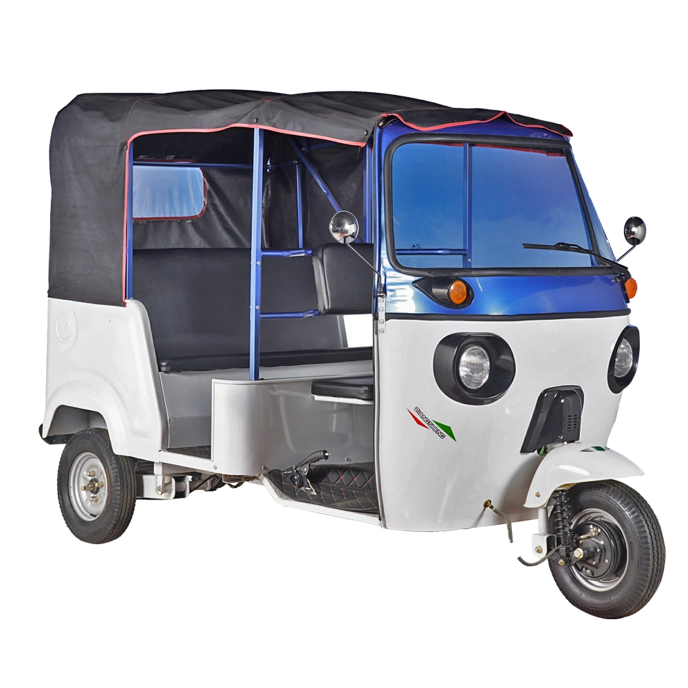 4000W Electric Bajaj Tuk Passenger Tricycle by Electric Tricycle Factory Supply
