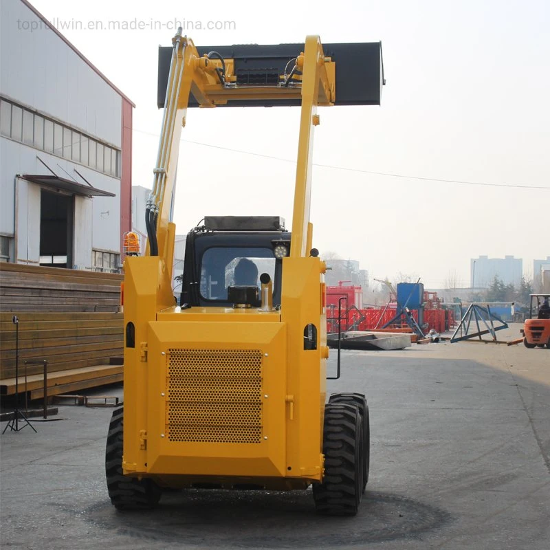 New Type of Hot Selling Multifunctional Small Wheel Loader with Various Accessories