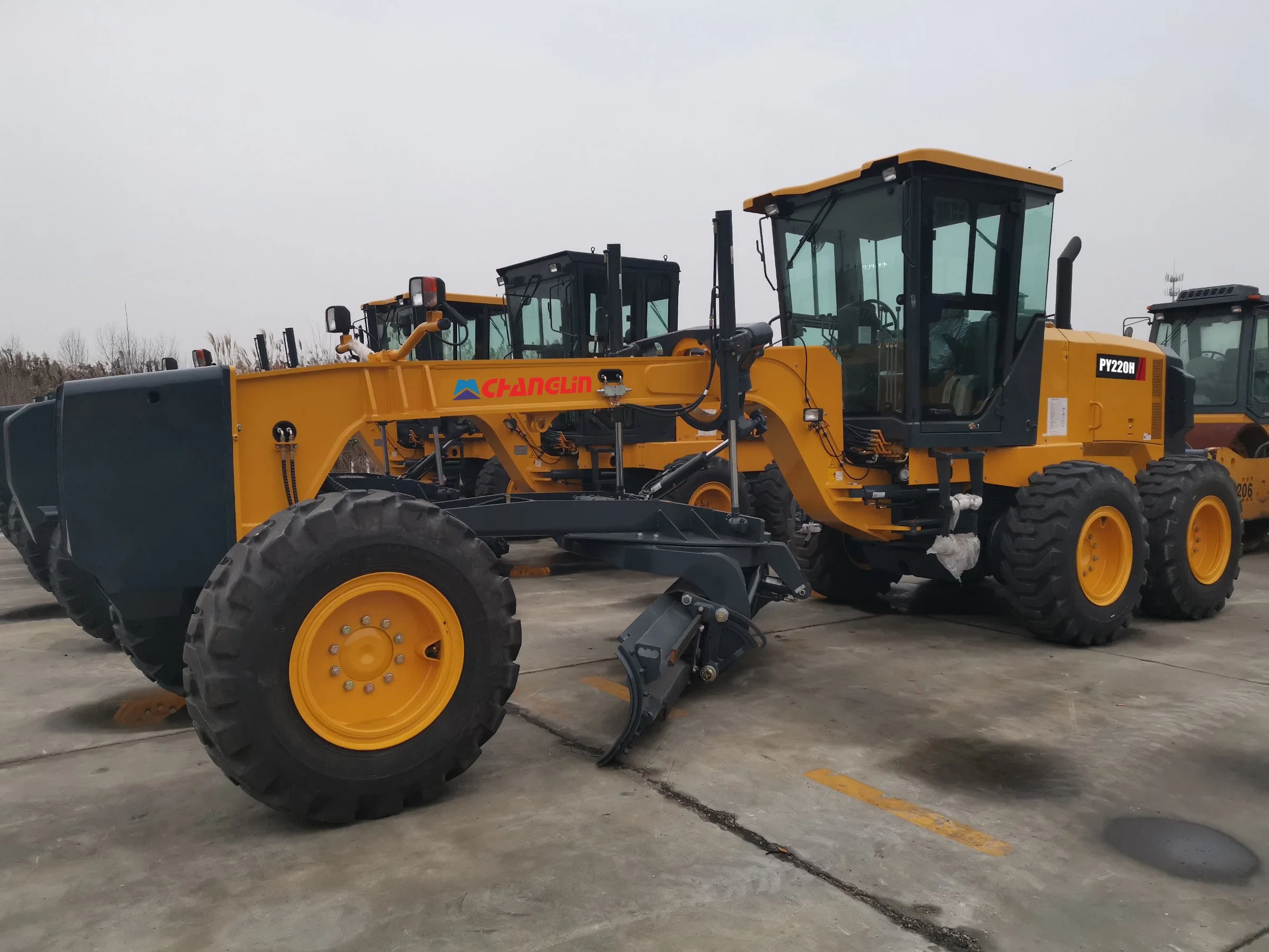 Changlin Py220h Motor Grader Road Construction Machine Road Equipment
