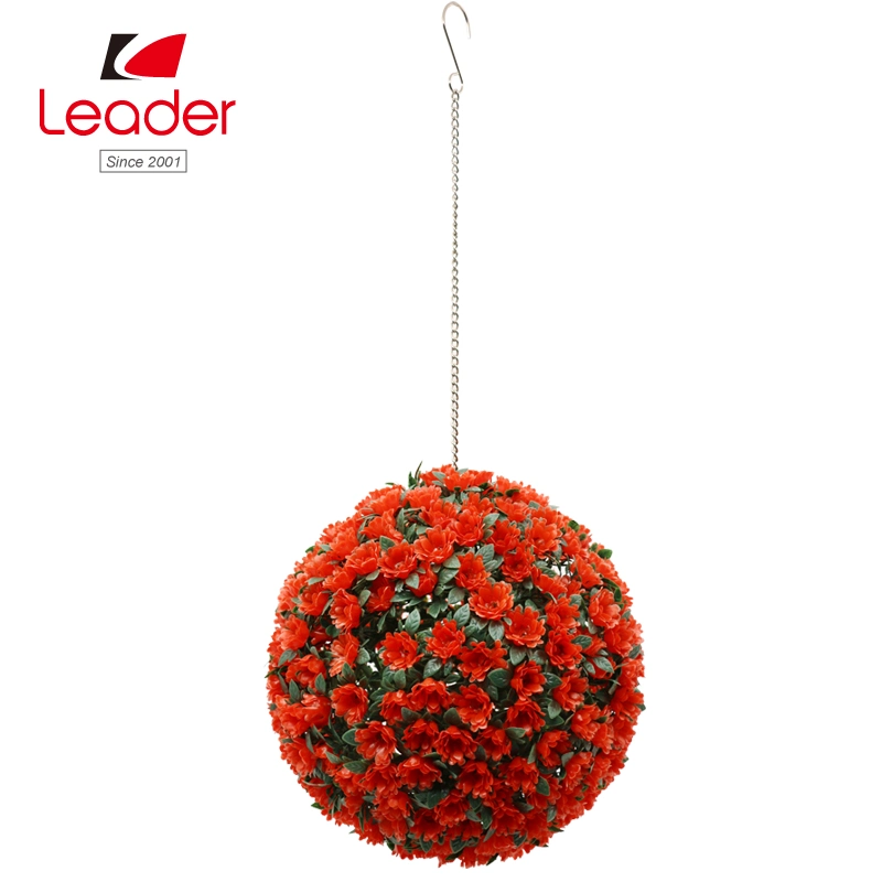 Factory Direct 28cm Artificial Sunflower Ball 30cm Metal Chain