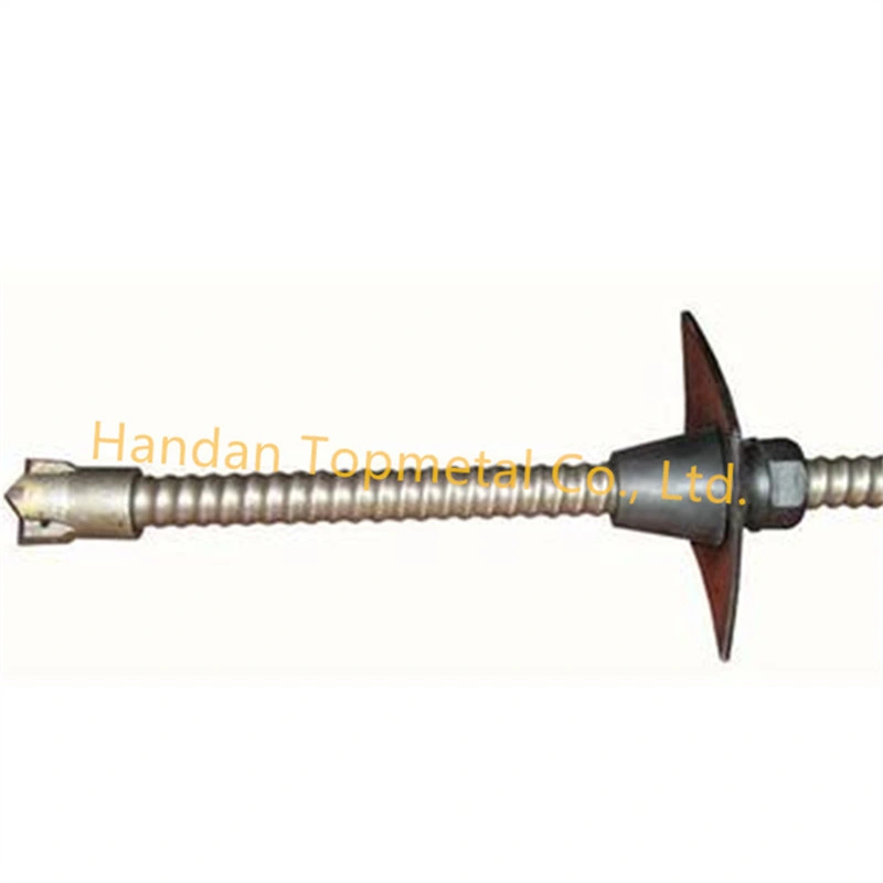 Self Drilling Anchor Bolt/Hollow Bar Anchor R32 Steel 40cr/45 for Rock Bolt