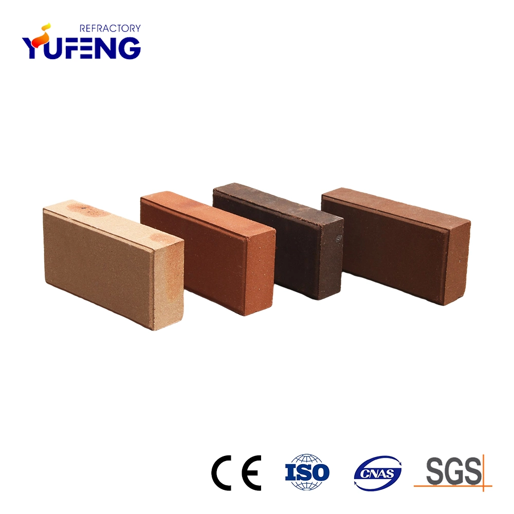 Wear Resistance High Fired Clay Block Internal External Decoration Bricks for Construction