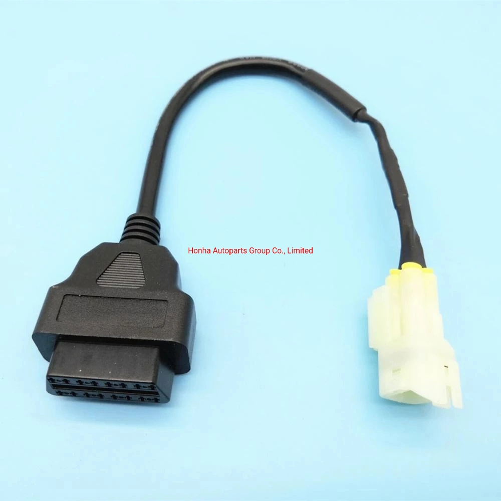 3&4 Pin Connector OBD II K-Line Diagnostic Harness Electronic Cable of Honda-YAMAHA Motorcycle