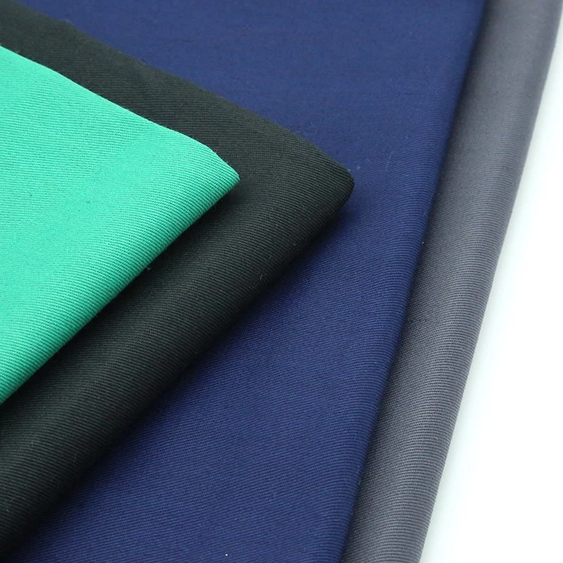 150GSM T/C 65/35 32*32 130*70 Twill Anti-Static Workwear Fabric for Gas Station and Power Plant