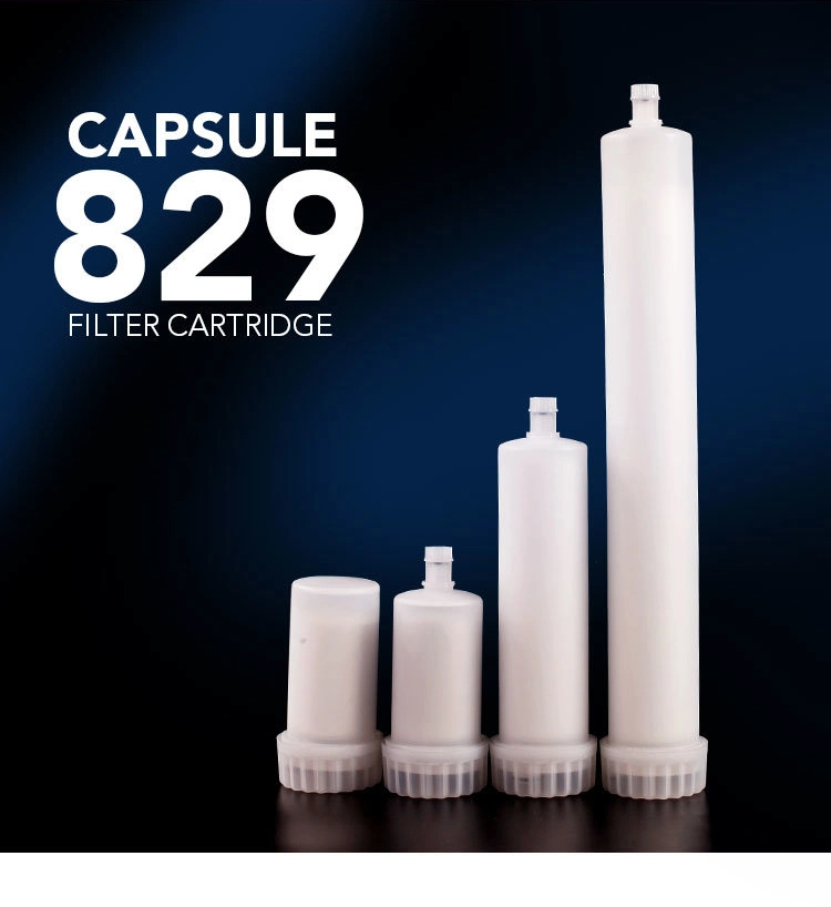 Élément filtrant de capsule PP 50 μm/75 μm/150 μm pour filtration de boue de batterie avec Connexions rapides