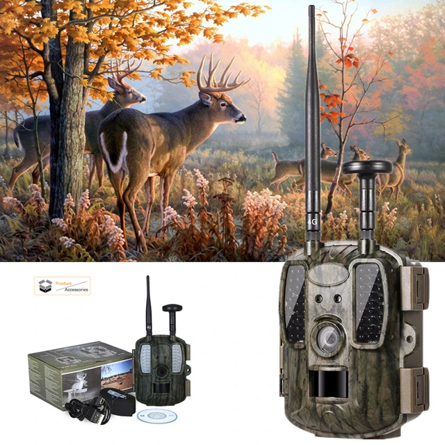 2019 GPS GPRS 4G Infrared Hunting Camera Outdoor Waterproof Trail Camera Scouting Camera Long IR Range