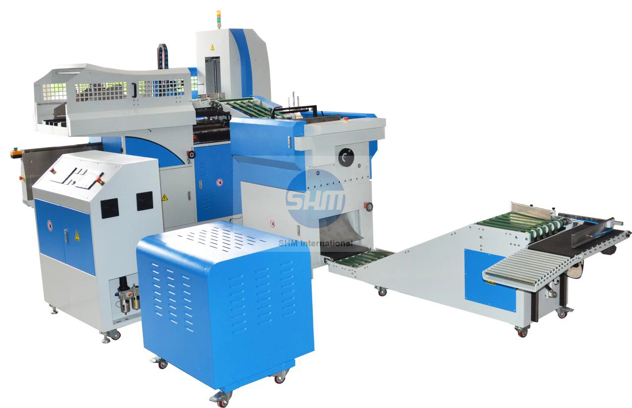 Scf390A 2000kg 3/4 Auto Case in and Joint Forming Line (TWO PRESSING & CREASING STATIONS)