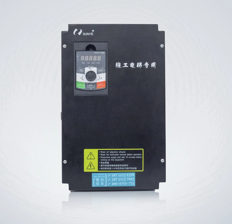 Frequency Inverter VFD Systems 37kw 220 Voltage VFD Speed Controller for Passenger Hoist Machine