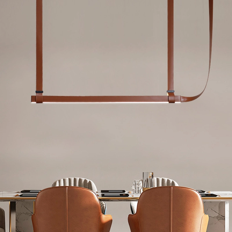 إيطاليا مصمم ثريا مصباح طبق الأصل غرفة الطعام ذات تعليق حزام قماشي المصباح (WH-MI-379)
