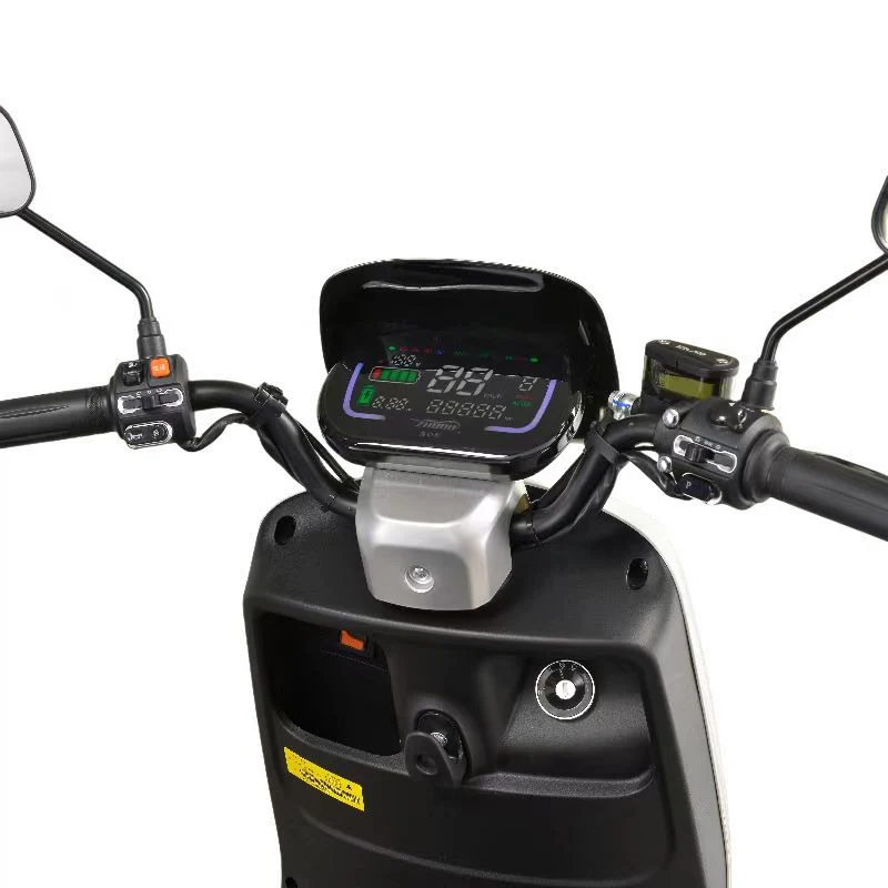 Promoção Grande Potência do Motor 1200W 52km/h motociclo eléctrico com grande Sala Box