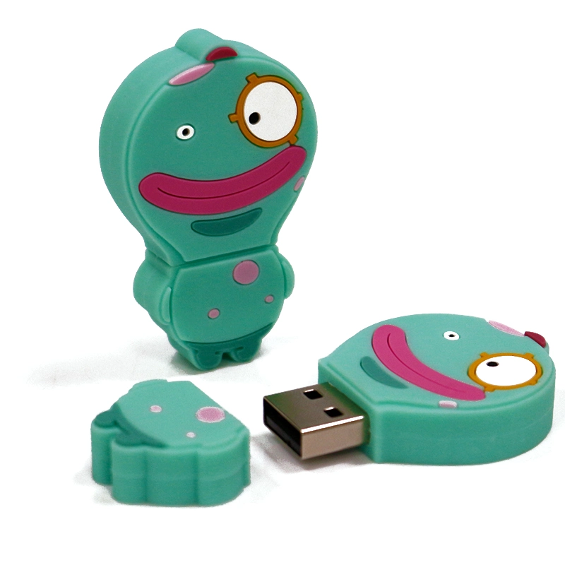 Bunte Cartoon Memory Flash Drive PVC-Stift USB-Laufwerk