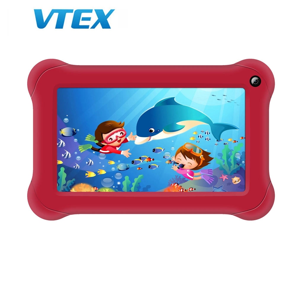 Mejor regalo para los niños preinstalados para la Educación APP 1GB de RAM 16 GB de almacenamiento Android Tablet para niños