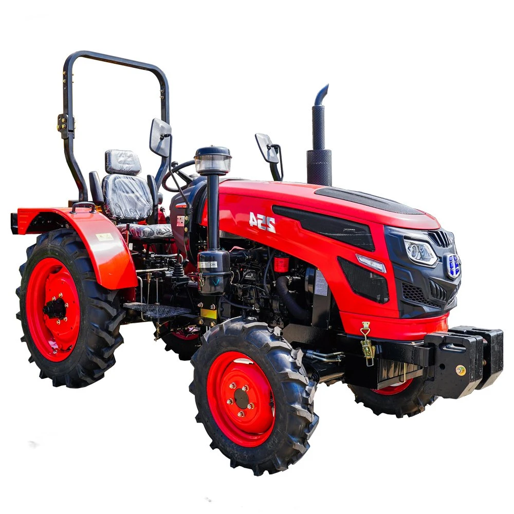 Good Sale High Efficiency Farm Tractors CE with Plough for Farming Mini 4X4 for Agriculture for Greenhouse